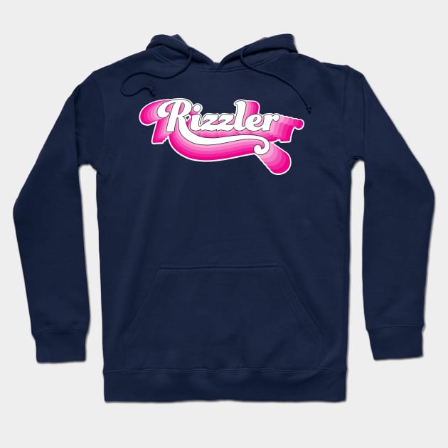 Pink Rizzler Hoodie by ameemax